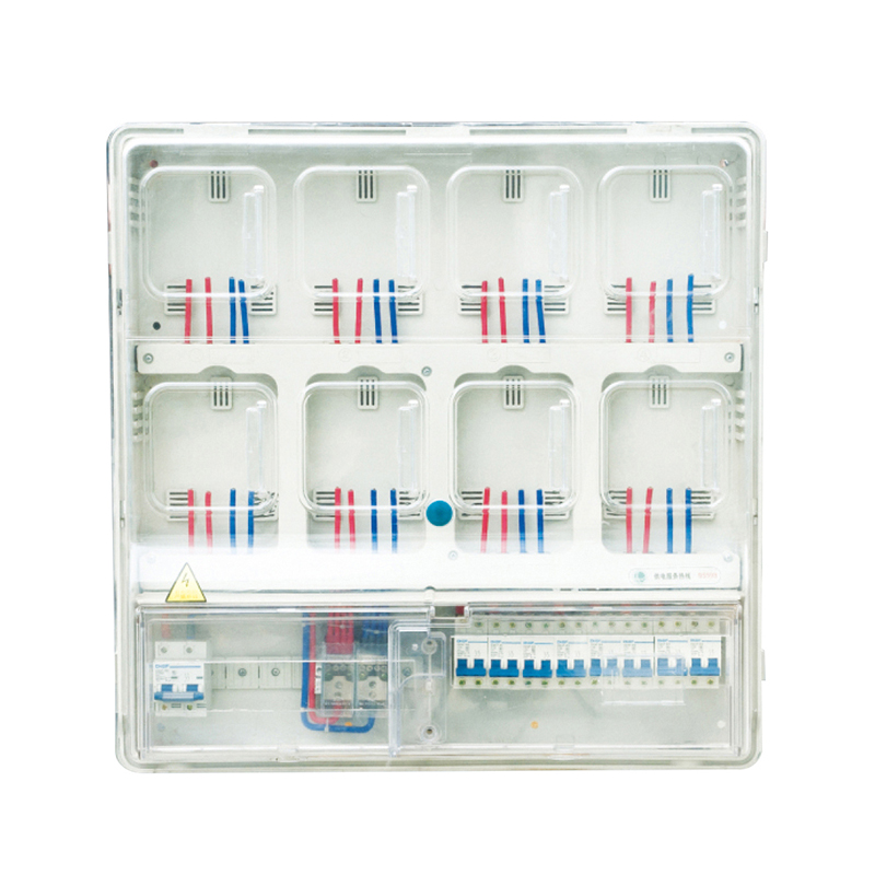 單相四位/六位/八位預(yù)付費(fèi)電表箱（上下結(jié)構(gòu)）